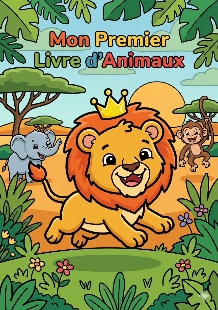 Mon Premier Livre d'Animaux (4-7) ans