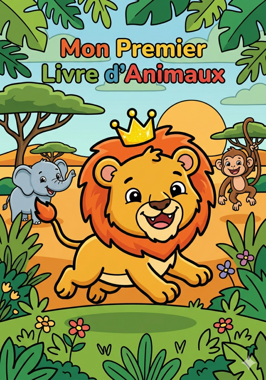 Mon Premier Livre d'Animaux (4-7) ans