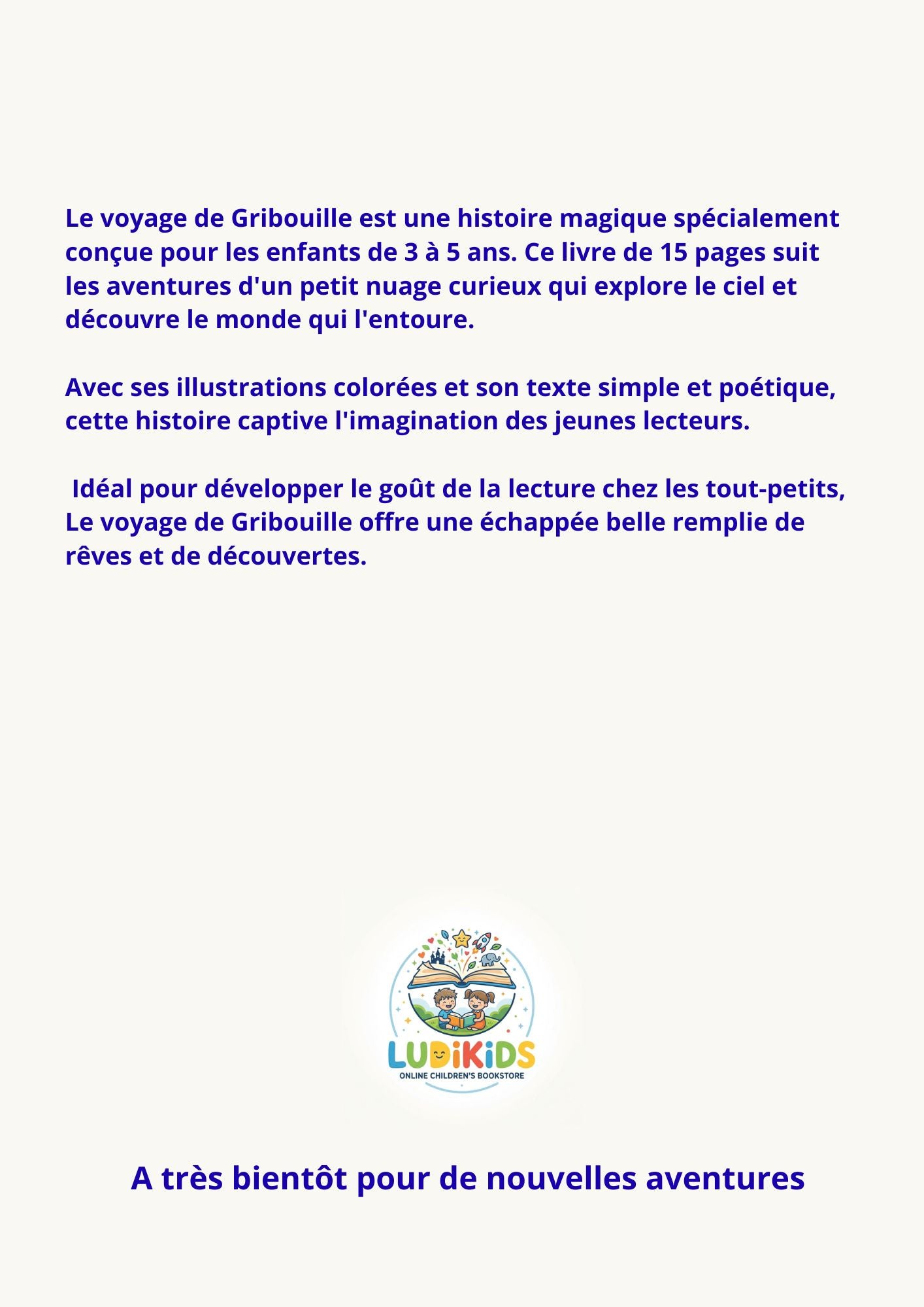 Le voyage de Gribouille (3-5) ans