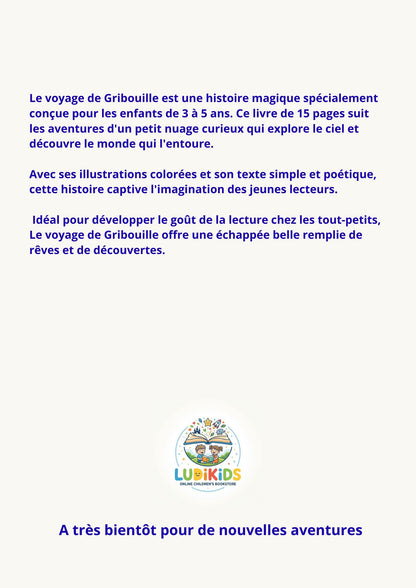Le voyage de Gribouille (3-5) ans